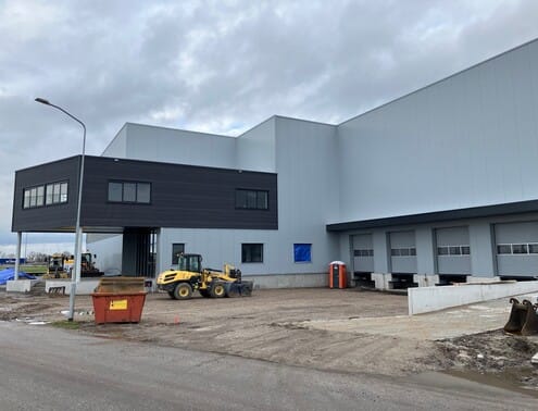 uitbreiding kantoor gedeelte