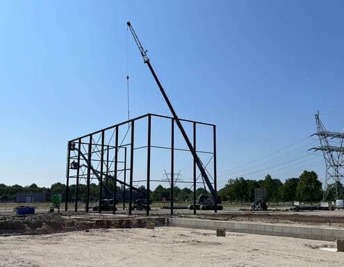 Eerste fase staal Harderwijk